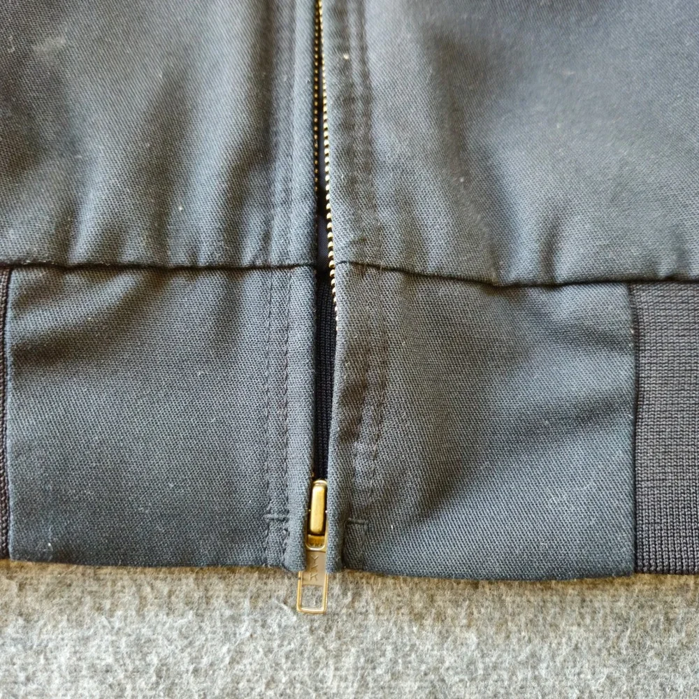 Red Kap Bomber Mechanic Jacket Mens 5XL-RG Black Quilted Full Zip Workwear EUC